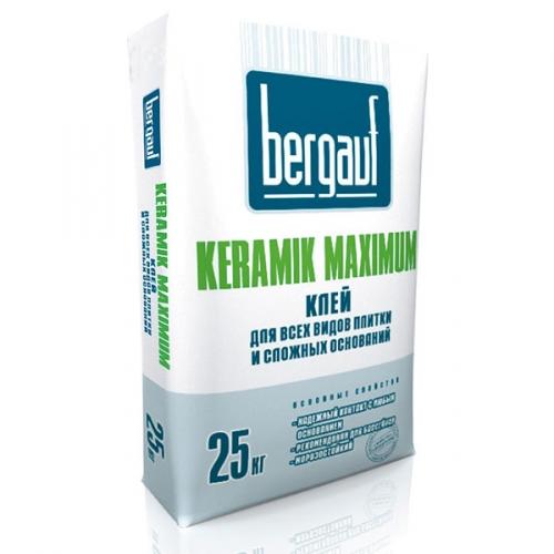 Клей облицовки печей keramik termo 25 кг bergauf