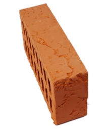 Кирпич лицевой керамический Красно-коричневый Женева