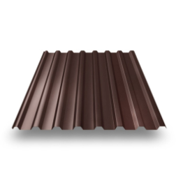 Профнастил МП-20 RAL 8017 шоколад 0,45 мм