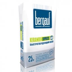 Клей Bergauf Keramik Express быстротвердеющий 25 кг