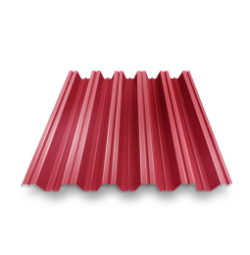 Профнастил HC-35 RAL 3003 рубиново-красный 0.5 мм