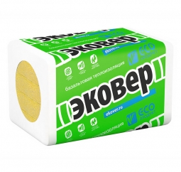 Базальтовый утеплитель Эковер Фасад Декор 1000х600х100 / 3 пл.