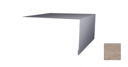 Планка откосная простая Первая Кровельная 50х200 (декоративно-полимерное покрытие) 2м светлый орех