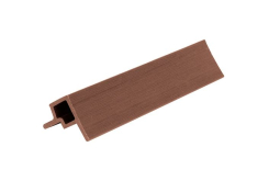 Угловой элемент для фасадной панели Nusadua 3D CO-EX 53х57х3600 мм Sand mix