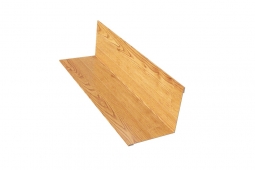 Угол внутренний Первая Кровельная 115х115 (декоративно-полимерное покрытие) 2м под темное дерево