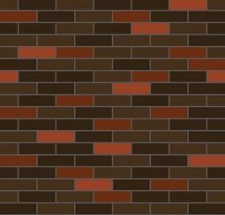 Кирпич лицевой керамический «Бавария 5» «Амстердам, Москва, Лондон, Брюгге» пустотелый одинарный