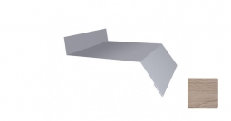 Отлив оконный Первая Кровельная 200 (декоративно-полимерное покрытие) 3м светлый орех