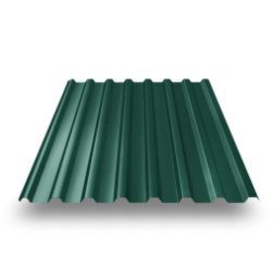 Профнастил МП-20 RAL 6005 зеленый мох 0,70 мм