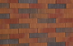 Кирпич лицевой керамический «Flash Bordo» «Тростник» пустотелый Евро 0.7НФ