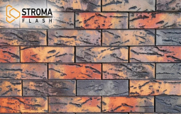 Кирпич лицевой керамический «Flash Strit» пустотелый утолщенный