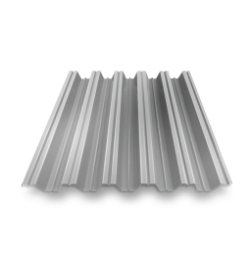 Профнастил HC-35 RAL 7004 серый 0.45 мм
