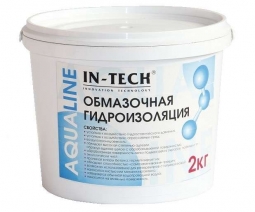 Обмазочная гидроизоляция IN-TECK AQUALINE, ведро 2кг