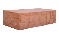 Кирпич рядовой керамический полнотелый одинарный М 200 декоративный