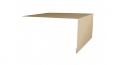 Планка откосная Первая Кровельная 50х100 (полиэстер) 2м бежевый