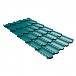 Металлочерепица Kvinta Plus 3D Водная синь RAL 5021