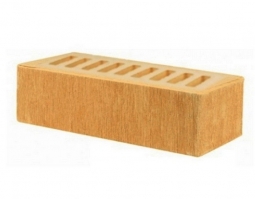 Кирпич лицевой керамический Солома «Бархат» пустотелый Евро 0,7НФ