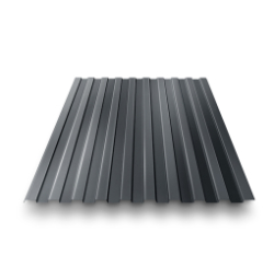 Профнастил С-8 Vimatt RAL 7024 мокрый асфальт 0,5 мм