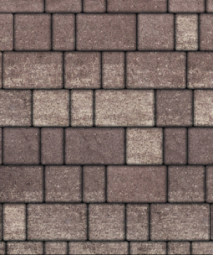 Тротуарная плитка Поревит Старый город Плитняк, 80 мм 3 плиты