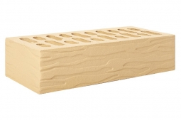 Кирпич лицевой керамический Солома «Кора дуба» пустотелый одинарный