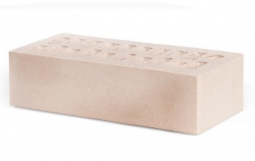 Кирпич рядовой керамический «Белые сливки» «Гляссе» пустотелый одинарный