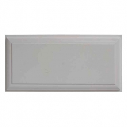 Угловой отделочный элемент № 1 Альта Декор Белый 254х127х27