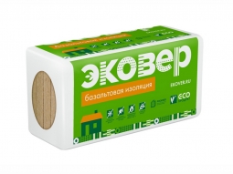 Базальтовый утеплитель Эковер Кровля Верх 190 1000х600х50 / 4 пл.