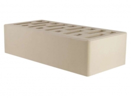 Кирпич лицевой керамический Белый пустотелый одинарный