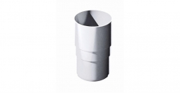 Муфта соединительная водосточной трубы Технониколь (Verat) Белый (125х82 мм)