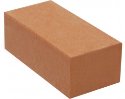 Кирпич лицевой силикатный Оранжевый полнотелый одинарный