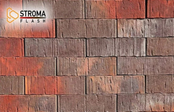 Кирпич лицевой керамический «Flash Fold» пустотелый Евро 0.9НФ