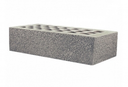 Кирпич лицевой керамический «Серый» «Пена» пустотелый одинарный