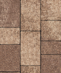 Тротуарная плитка Поревит Литос Гранит Хаски 60 мм 6 плит