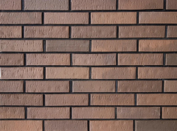 Кирпич лицевой клинкерный «Коричневый» «Риф» пустотелый Евро 0.7НФ