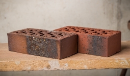 Кирпич клинкерный 3552ekws NF Braun blau bunt