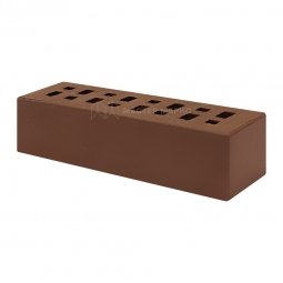 Кирпич клинкерный Коричневый «Мюнхен» пустотелый Евро одинарный