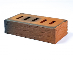 Кирпич лицевой керамический «Баварская кладка» «Регенсбург» Рустикатор полнотелый одинарный