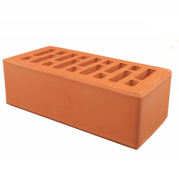 Кирпич лицевой керамический «Красный» пустотелый утолщенный