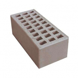 Кирпич лицевой керамический «Серебро» пустотелый утолщенный