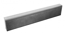 Бордюр тротуарный Берит Серый 1000х80х200 на сером цементе