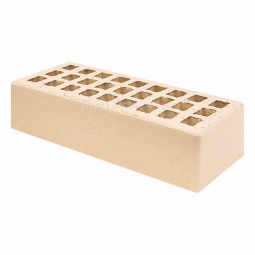 Кирпич лицевой керамический «Сливки» пустотелый одинарный