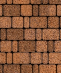 Тротуарная плитка Поревит Классико Арабская ночь 60 мм 3 камня