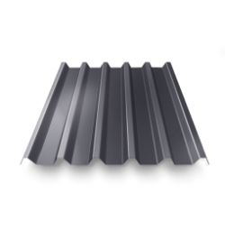 Профнастил С-44 RAL 7024 мокрый асфальт 0,45 мм