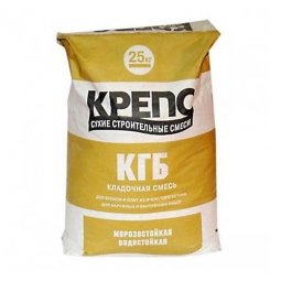 Кладочная смесь Крепс КГБ для газобетона 25кг