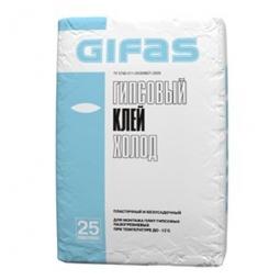 Клей Gifas Холод гипсовый 25 кг
