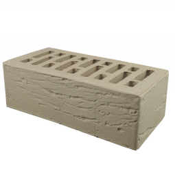 Кирпич лицевой керамический «Латте» «Рустик» пустотелый утолщенный