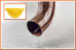 Колено сливное Nika RAL1018 Желтый