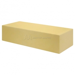 Кирпич лицевой силикатный «Желтый» полнотелый утолщенный