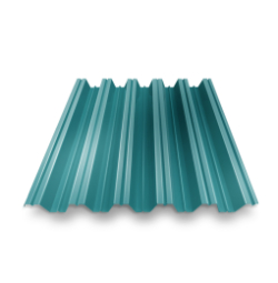 Профнастил HC-35 RAL 5021 водная синь 0.5 мм