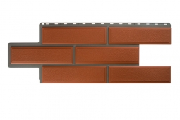 Фасадная панель Альта-Профиль камень Венецианский Терракотовый