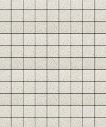 Тротуарная плитка Поревит Квадрат Белый 60 мм 100х100